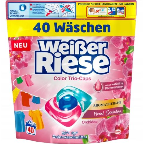 Weisser Riese 40 prań kapsułki Kolor