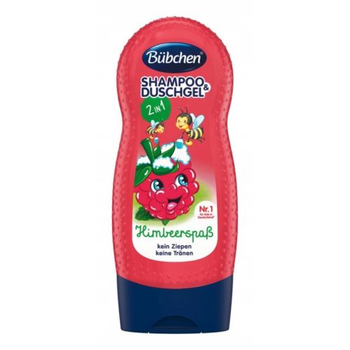 Bubchen szampon i żel pp 2in1 Malina 230ml