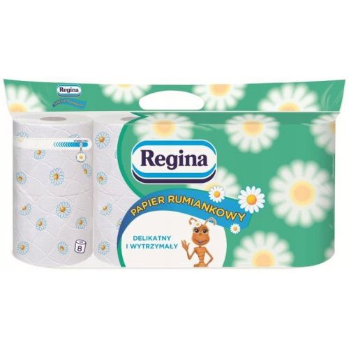 Regina papier toaletowy rumiankowy 8szt