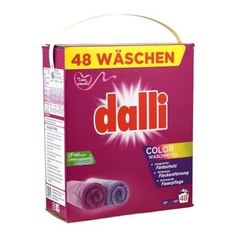 Dalli 48 prań proszek Kolor 3,12kg