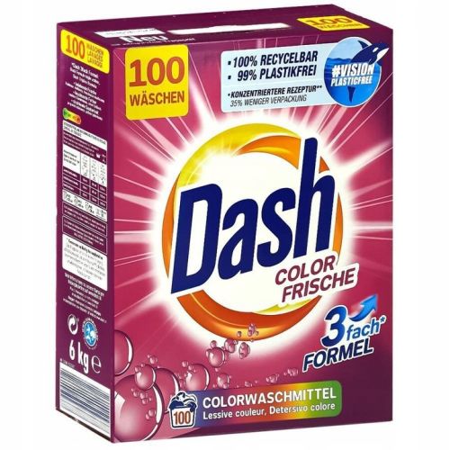 Dash 100 prań proszek Kolor 6kg