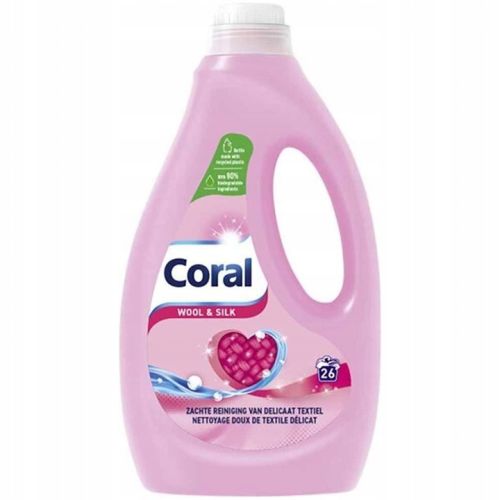 Coral 26 prań płyn do Wełny i Jedwabiu 1,17l