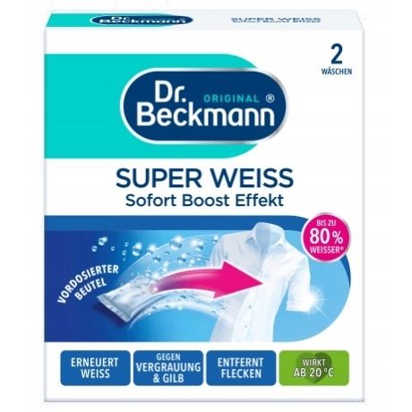 Dr.Beckmann saszetki wybielające 2x40g