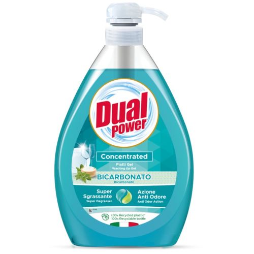 Dual Power 1L płyn do naczyń pompka Bicarbonato