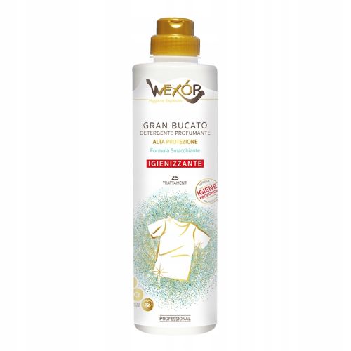 Wexor 25 prań płyn dezynfekujący 750ml