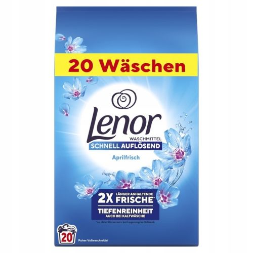 Lenor 20 prań proszek uniw Aprilfrisch 1,2kg