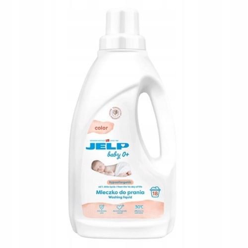 Jelp Baby 0+ 18 prań mleczko Kolor 1,5l