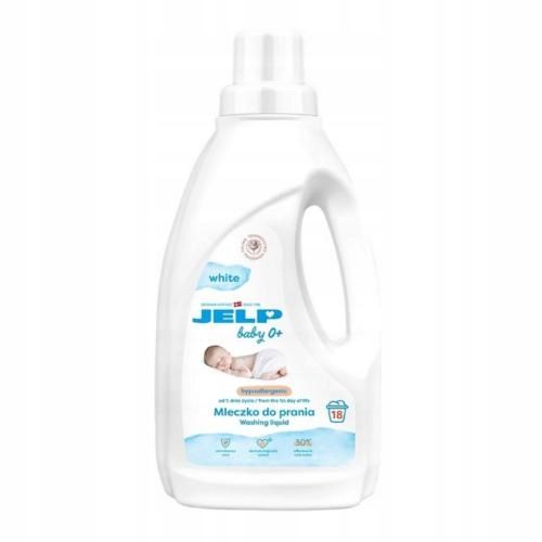 Jelp Baby 0+ 18 prań mleczko do białych tkanin 1,5l