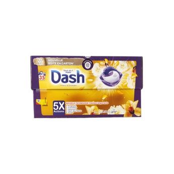Dash 35 prań kapsułki uniwersalne amber orchidea