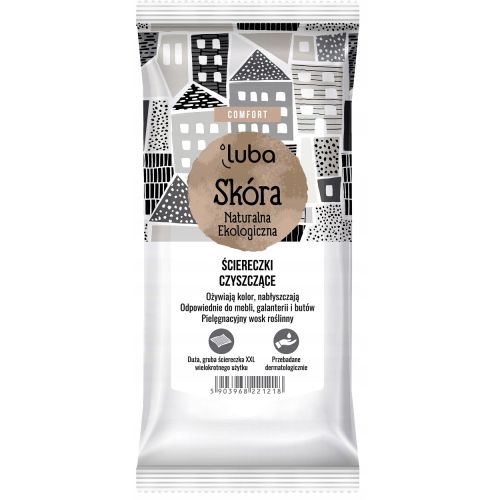 luba ściereczki czyszczące skóra naturalna i ekologiczna