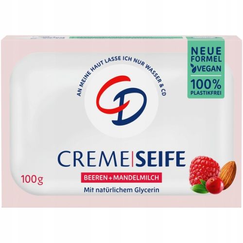CD 100g mydło kostka Migdał&Malina