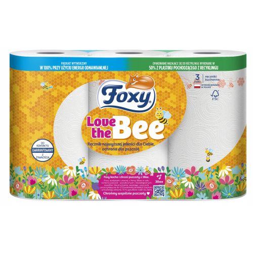 Foxy Bee ręczniki papierowe 3szt