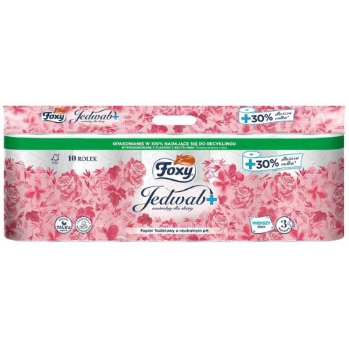 Foxy papier toaletowy Jedwab 10szt