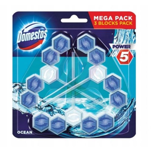 Domestos zawieszka do WC Ocean 3szt