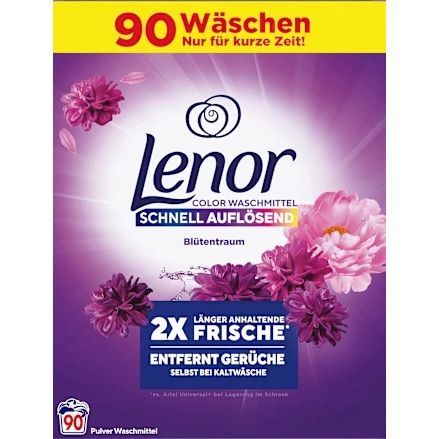 Lenor 90 prań proszek kolor 4,95kg
