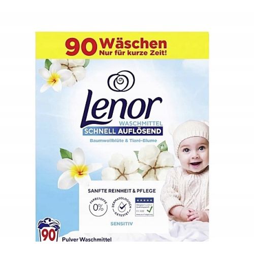 Lenor 90 prań proszek sensitiv 4,95kg