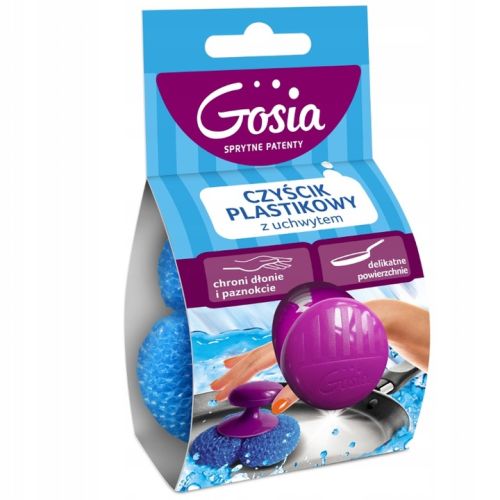 Gosia czyścik plastikowy z uchwytem