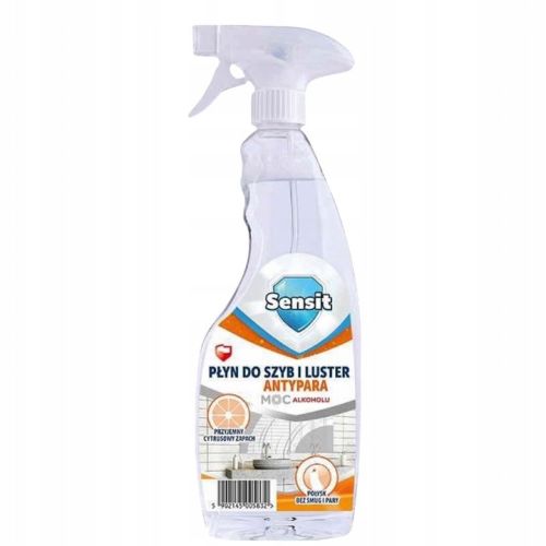 Sensit płyn do szyb i luster antypara 500ml