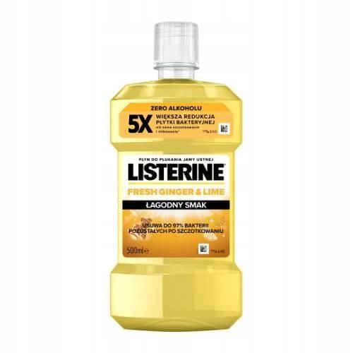 Listerine płyn do płukania jamy ustnej Imbir 500ml