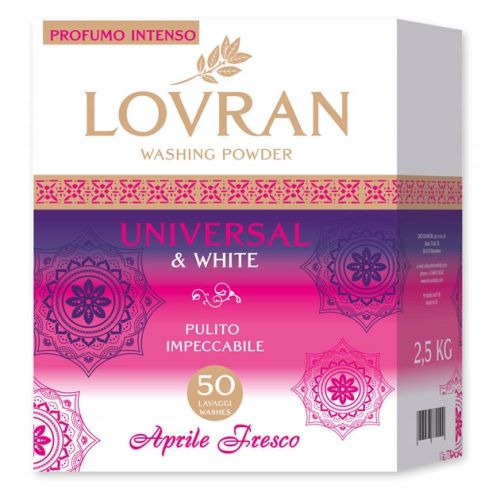 Lovran 50 prań proszek Uniwersal 2,5kg