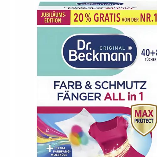 Dr.Beckmann chusteczki wyłap. Kolor 40+8szt