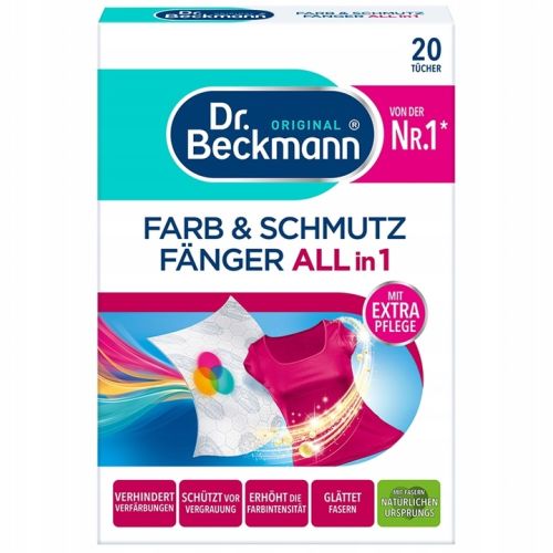 Dr.Beckmann chusteczki wyłap. Kolor 20+4szt