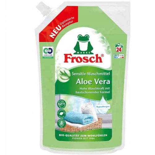 Frosch 25 prań żel Sensitive Aloe Vera 1,5l