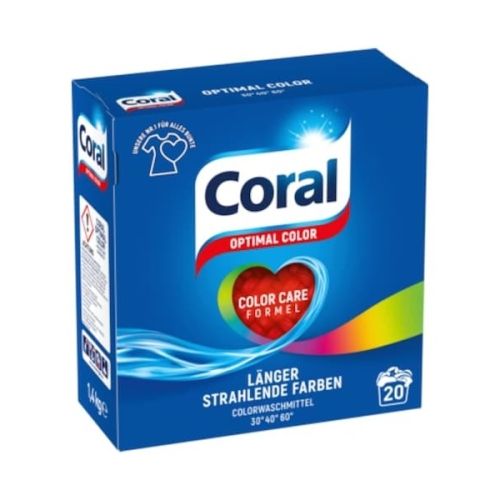 Coral 20 prań proszek Kolor 1,4kg