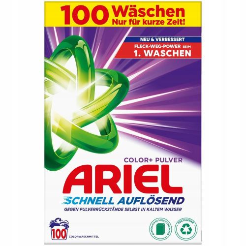Ariel 100 prań proszek Kolor 6kg
