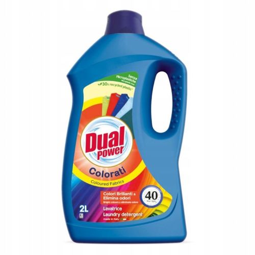 Dual Power 40 prań płyn Kolor 2l