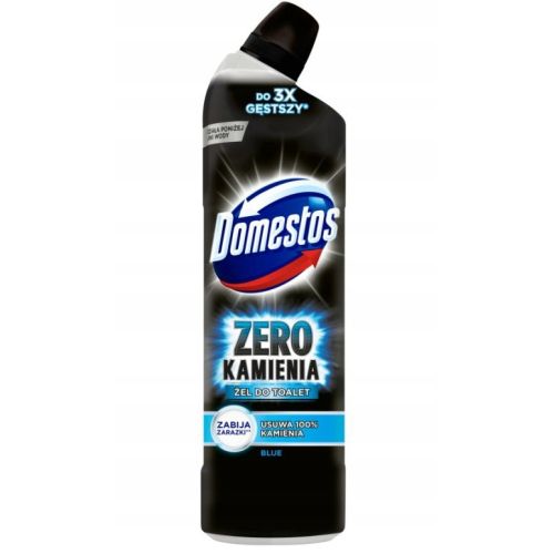 Domestos zero kamienia Blue żel do WC 750 ml