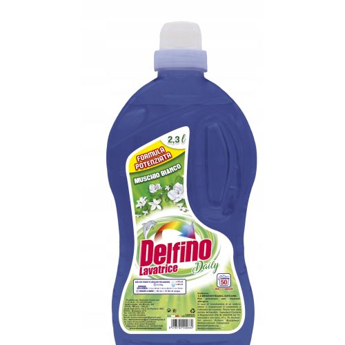 Delfino 50 prań Muschio Bianco 2,3l