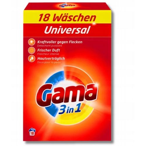 Gama (Vizir) 18 prań proszek Uniwersal 1,08kg