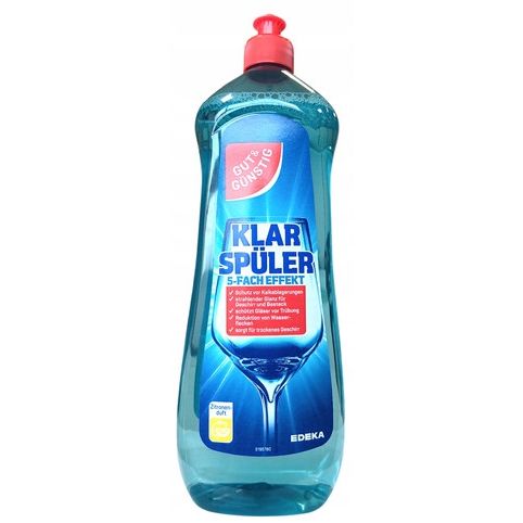 Gut&Gunstig nabłyszczacz do zmywarek Cytryna 1l