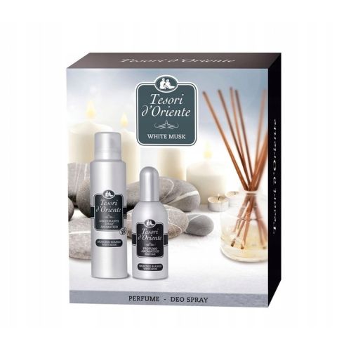 Tesori d Oriente zestaw deo+perfum Muschio Bianco