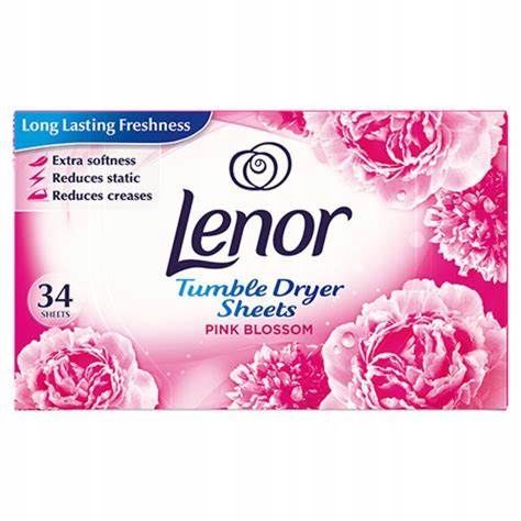 Lenor chusteczki zapachowe 34szt Pink Blossom