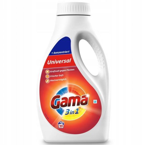 Gama (Vizir) 20 prań żel Uniwersal 1l