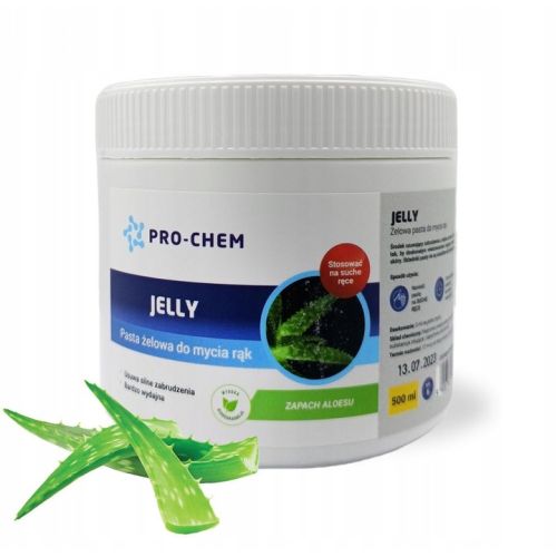 JELLY żelowa pasta do rąk aloes 500ml