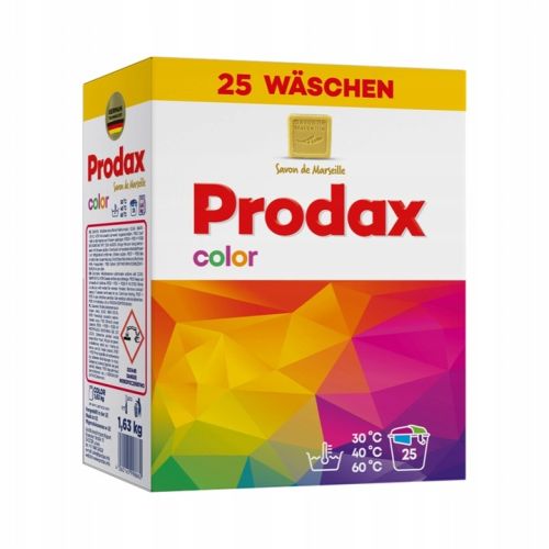 Prodax 25 prań proszek Kolor 1,63kg