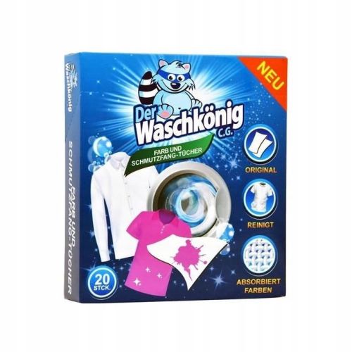 Waschkönig chusteczki wyłap. Kolor 20szt