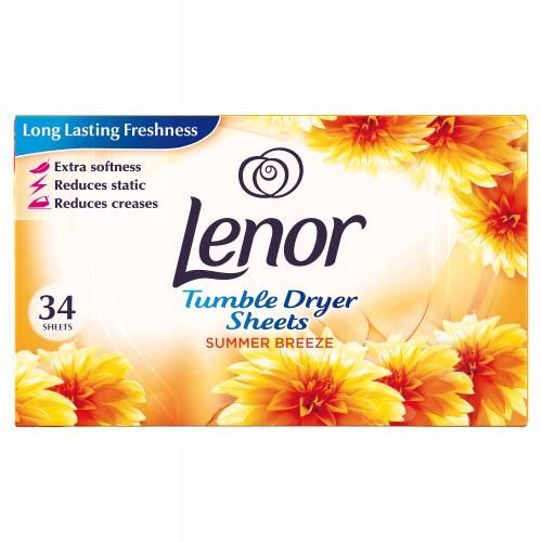 Lenor chusteczki zapachowe 34szt Summer Breeze